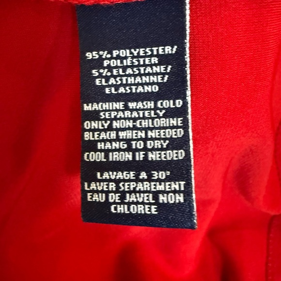 AMERICAN LIVING Red Ruched Wrap Sheath Dress/size 6 - Picture 12 of 12